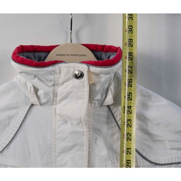 FIVE SEASONS Ski Snow Winter Jacket Women's White Red Size 38 - Picture 2 of 8